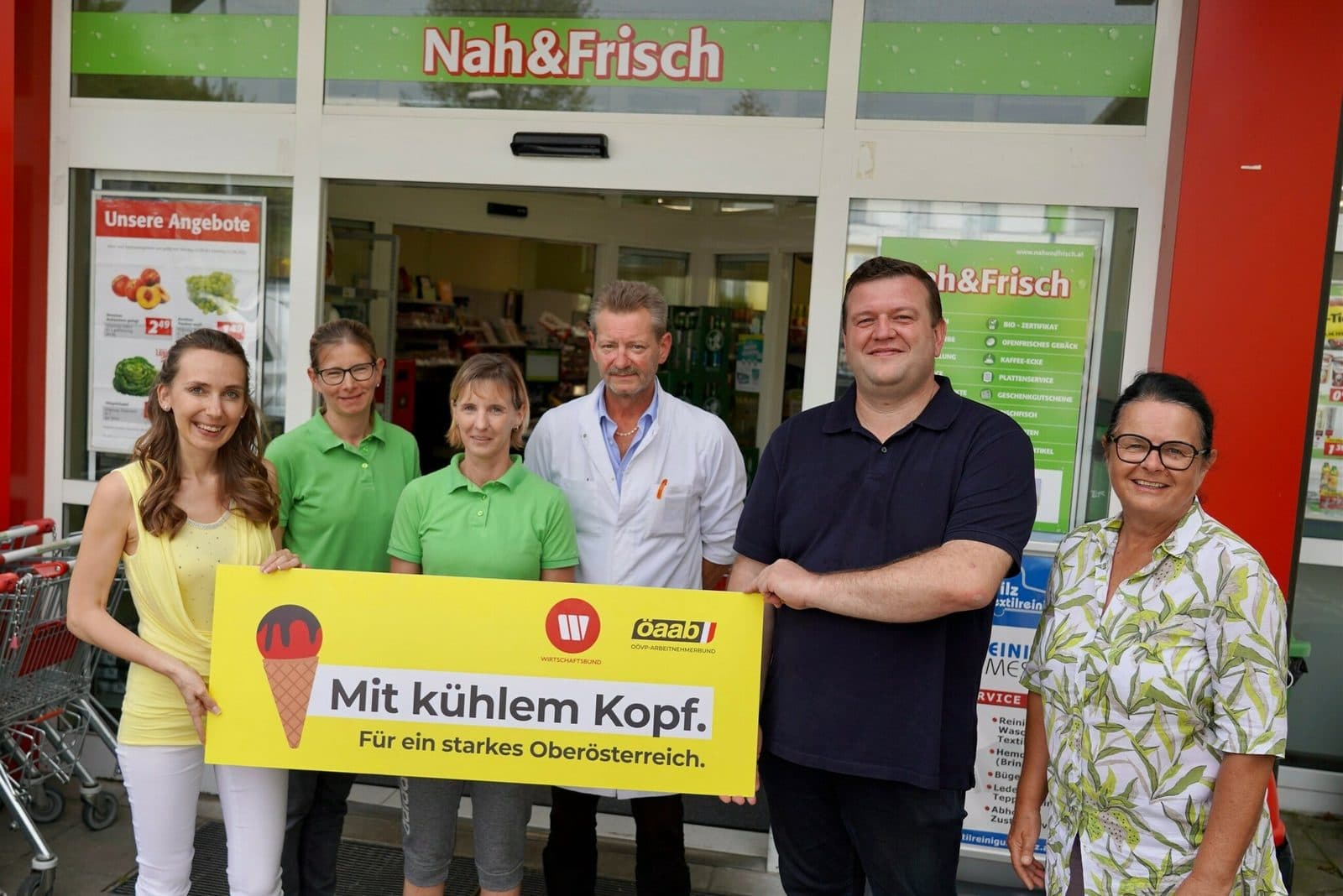Eis-Aktion 2022 beim Nah&Frisch Lichtenberg