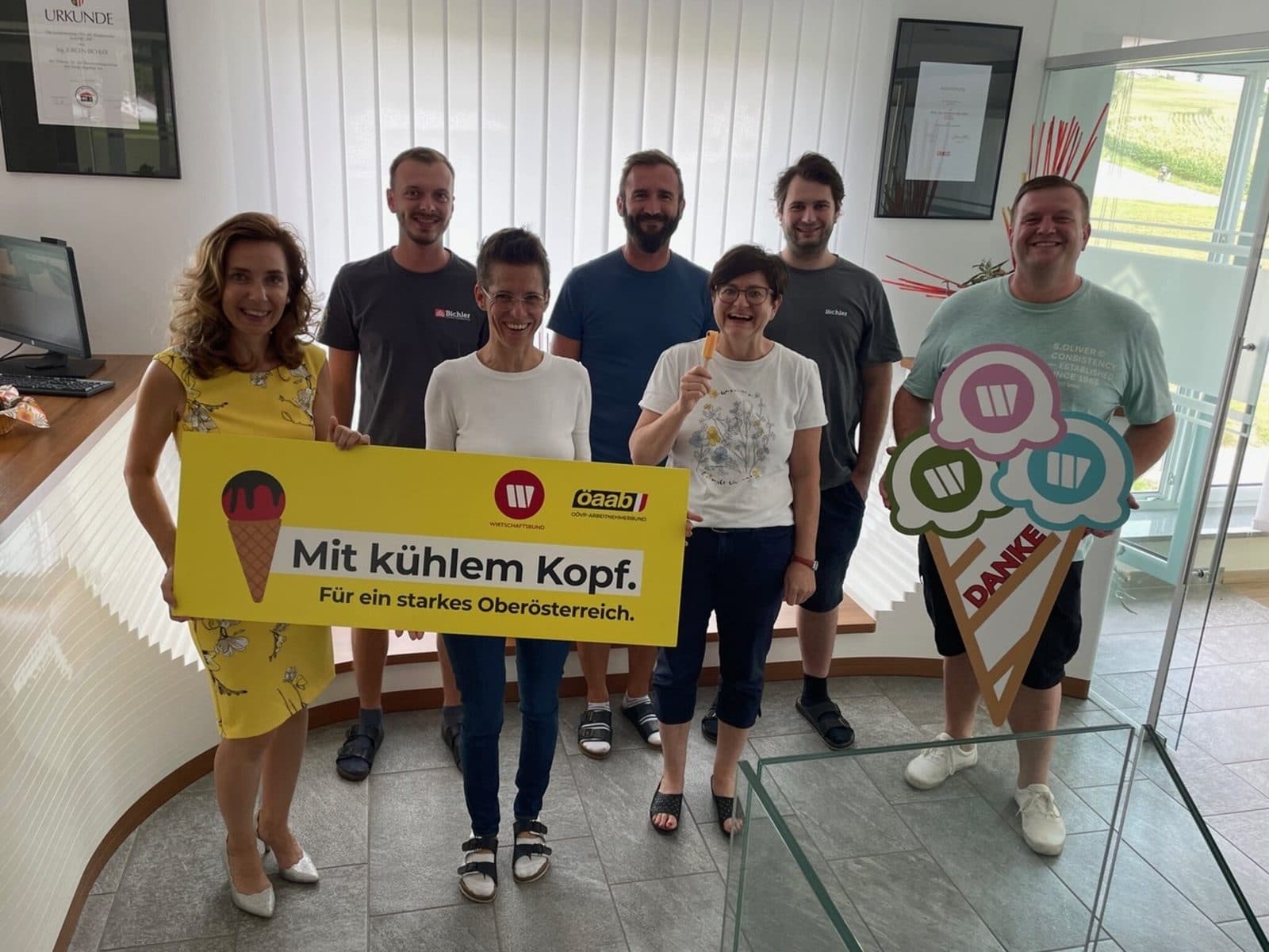 Eis-Aktion 2024 in einem Lichtenberger Betrieb