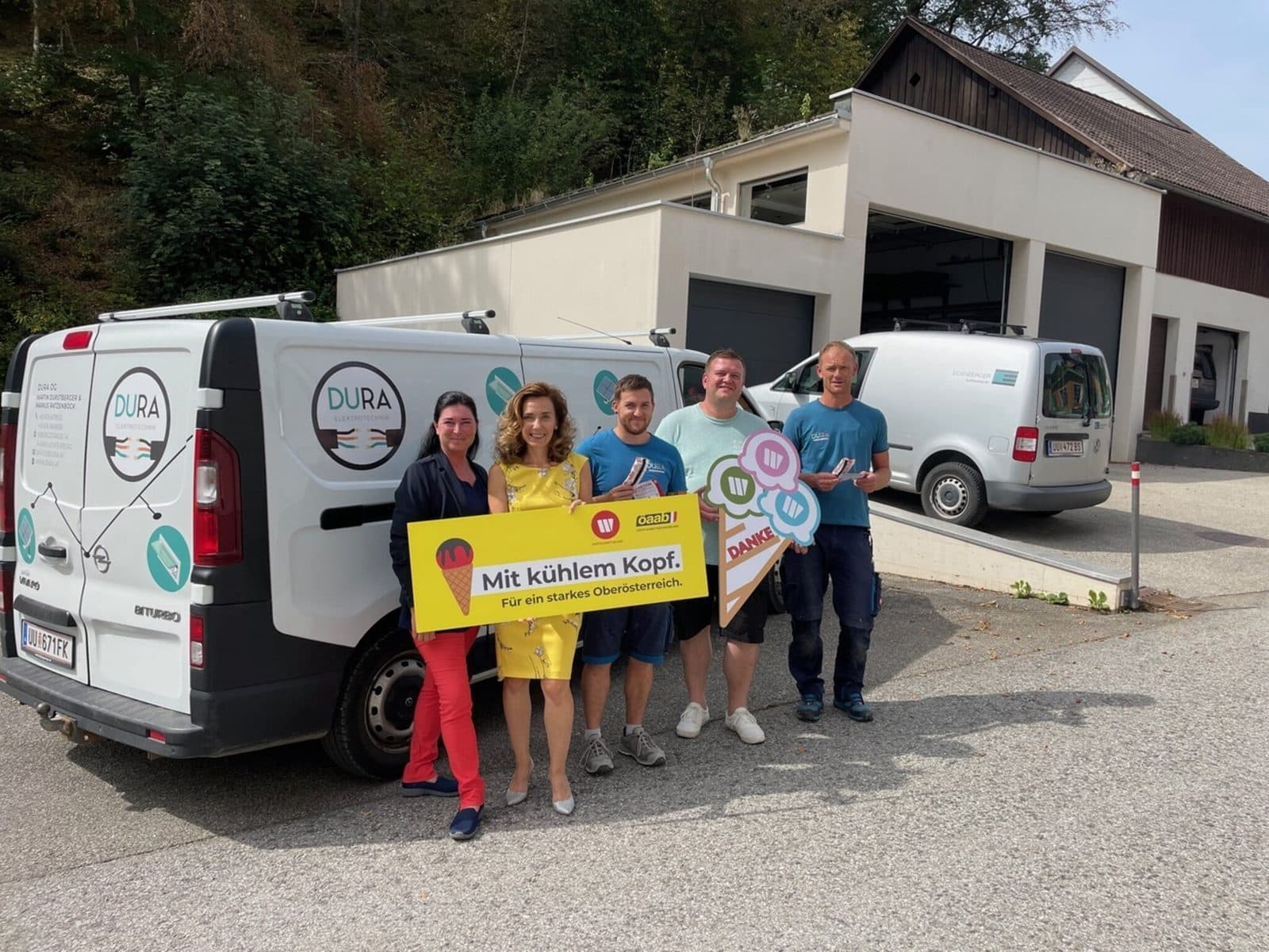 Eis-Aktion 2024 bei DURA