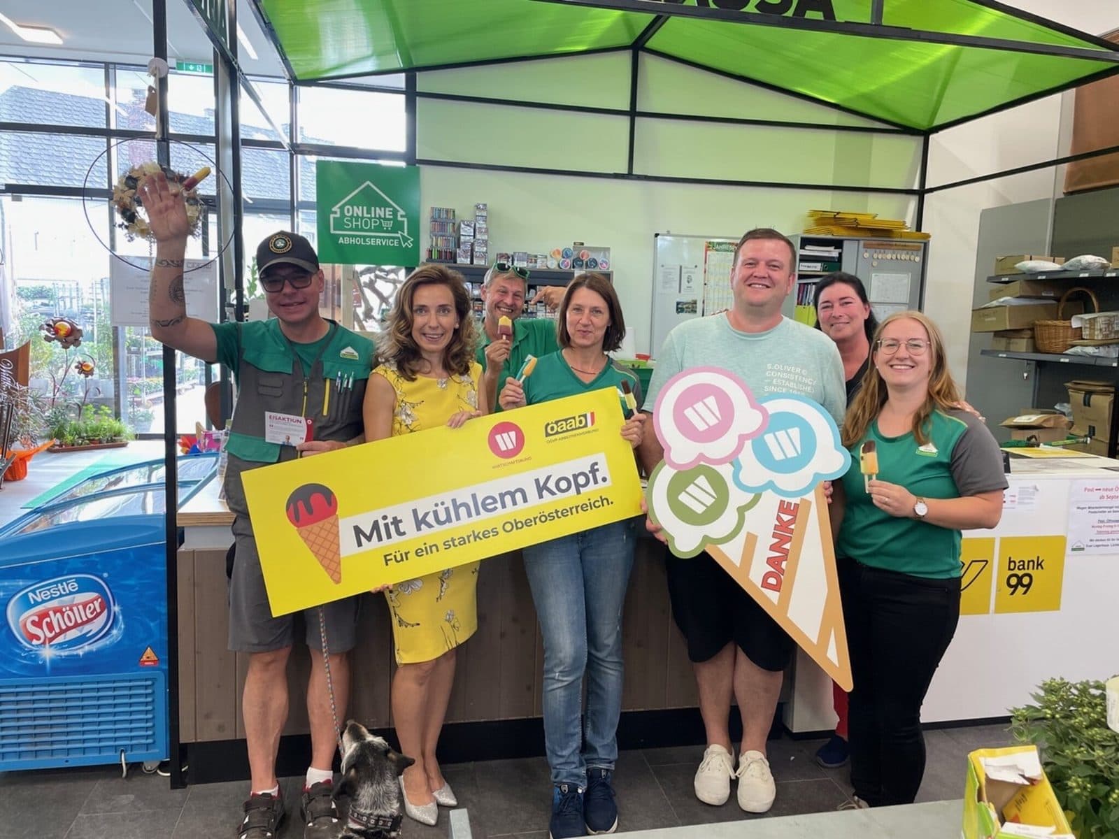 Eis-Aktion 2024 im Lagerhaus Lichtenberg