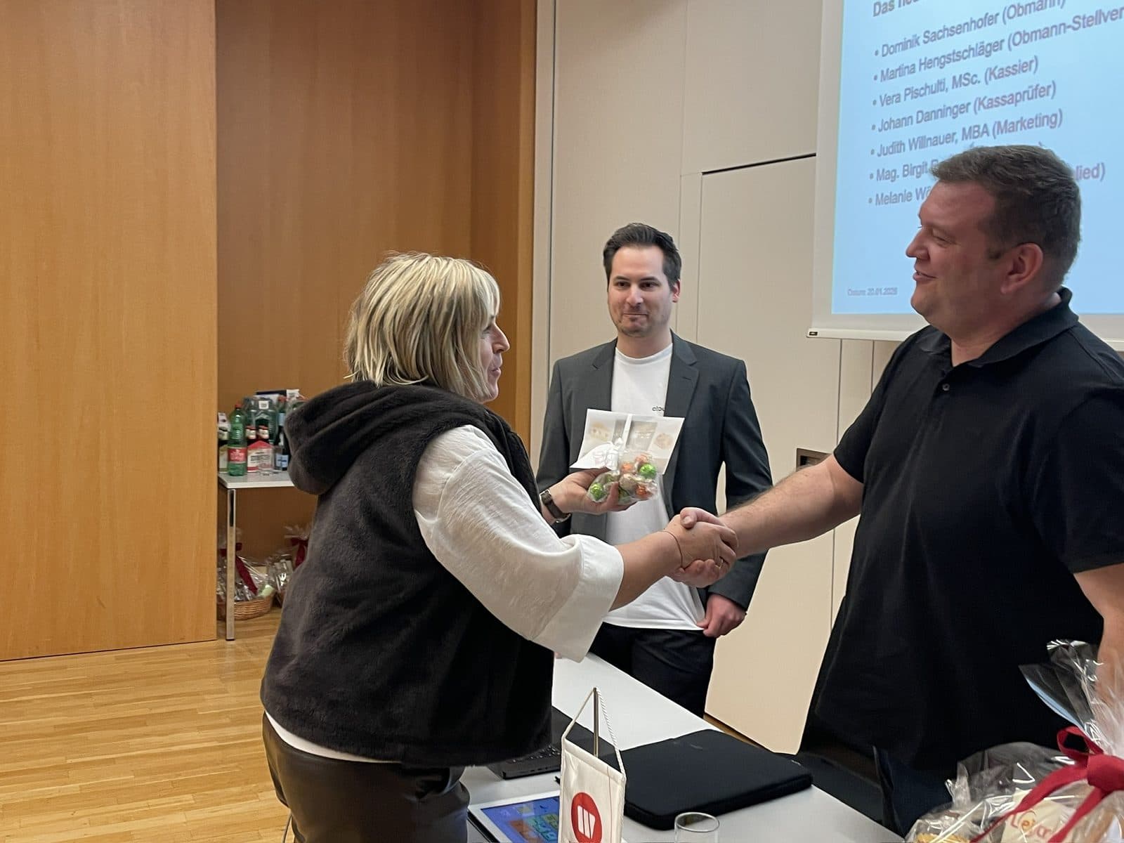 Dank an Mario Merwald für seine Jahre als Obmann